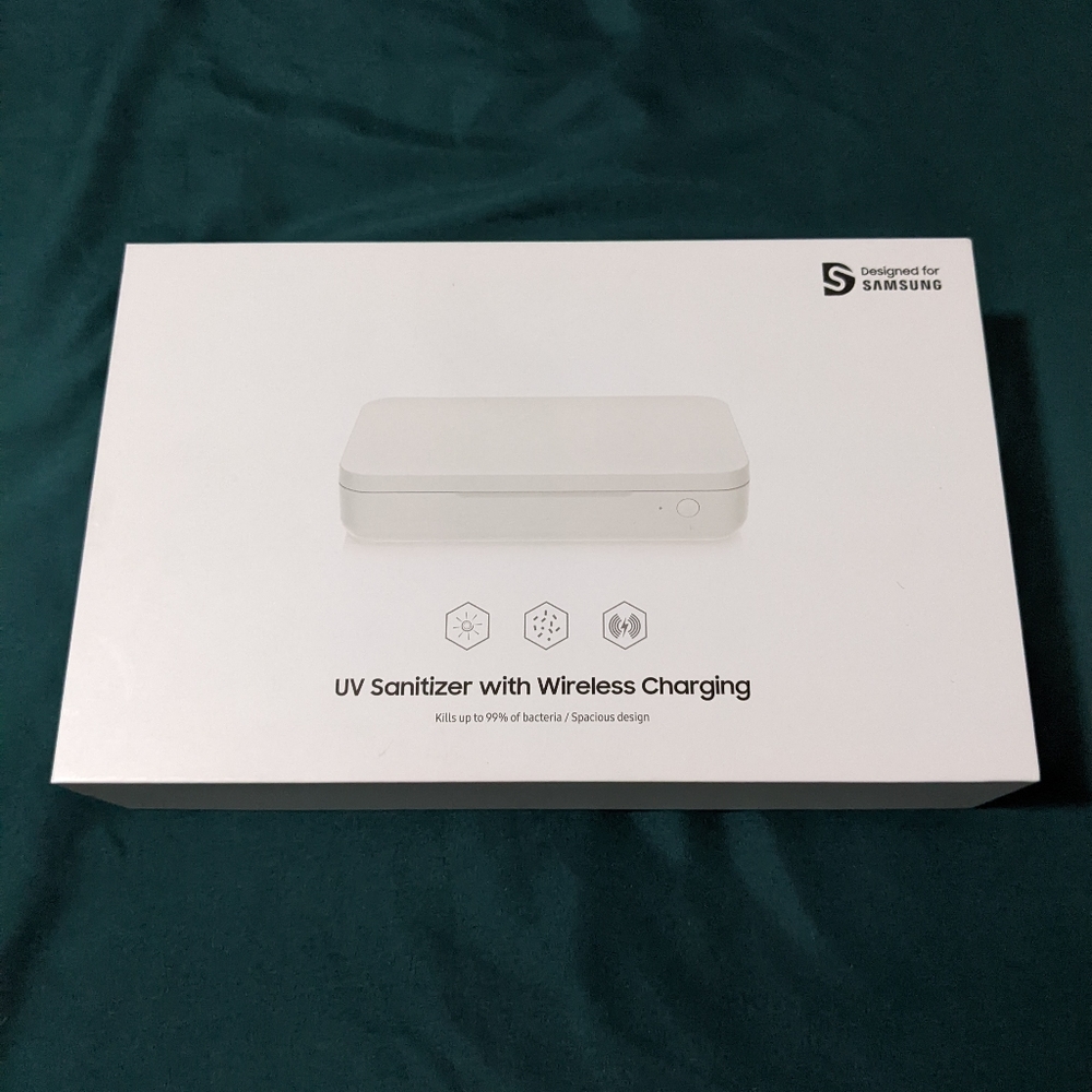 Samsung UV Sanitizer with Wireless Charging